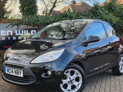 Used Ford Ka Zetec 69 HP (50 kW) 2014 Black Hatchback