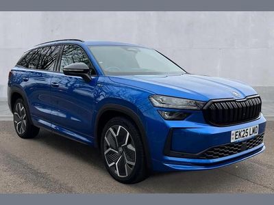 Used Skoda Kodiaq SportLine 200 HP (147 kW) 2025 Blue SUV