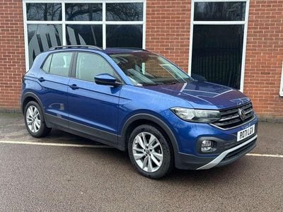 Blue Used 2021 VW T-Cross SE SUV | £9,850 (Fair price)