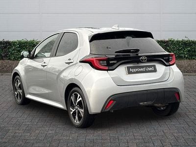 Silver Used 2024 Toyota Yaris Hybrid Design Hatchback | £18,885 (Good price)