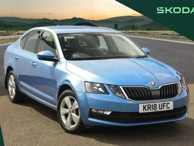 Second-hand Skoda Octavia SE Technology 147 CP (108 kW) 2018 Albastru Hatchback