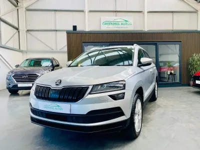 Usado Skoda Karoq SE L 116 CV (85 kW) 2019 Plateado SUV
