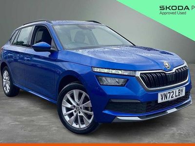 Used Skoda Kamiq SE 95 HP (69 kW) 2023 Race blue metallic SUV