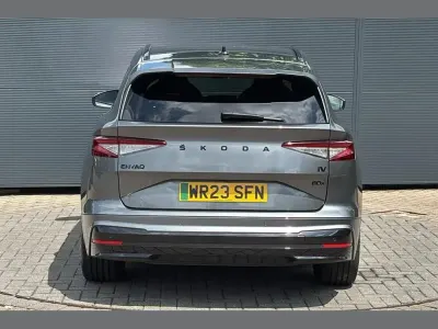 Used Skoda Enyaq iV SportLine 194 kW (265 HP) 2023 Grey SUV