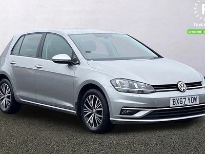 Used VW Golf VII SE 125 HP (91 kW) 2017 Silver Hatchback