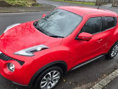 Używany Nissan Juke Tekna 110 KM (80 kW) 2017 Czerwony SUV