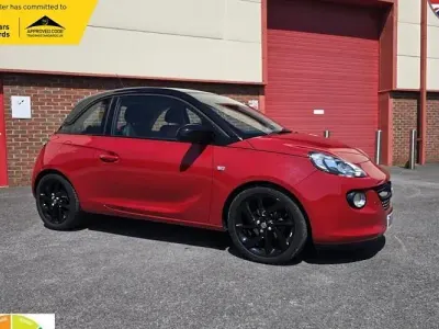 Used Vauxhall Adam S 70 HP (51 kW) 2017 Red Hatchback