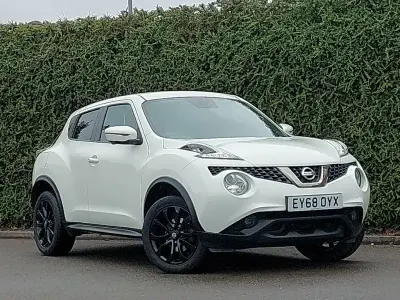 Used Nissan Juke Tekna 112 HP (82 kW) 2018 White SUV