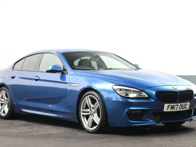 Begagnad BMW 640 M Sport 309 HK (227 kW) 2017 Blå Sportkupé