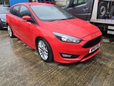 Red Used 2018 Ford Focus ST-Line Hatchback | £7,091 (Good price)