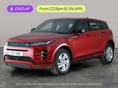 Used Land Rover Range Rover evoque R-Dynamic 204 HP (150 kW) 2021 Red SUV
