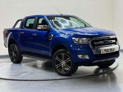 Used Ford Ranger Limited 200 HP (147 kW) 2016 Blue Pickup
