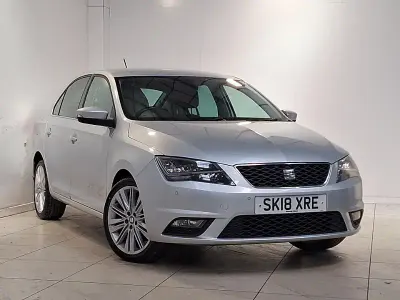Used Seat Toledo XCELLENCE 110 HP (80 kW) 2018 Silver Hatchback