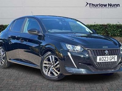 Used Peugeot 208 Active+ 75 HP (55 kW) 2023 Black Hatchback