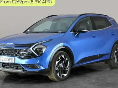Begagnad Kia Sportage GT-Line 265 HK (194 kW) 2023 Blå SUV