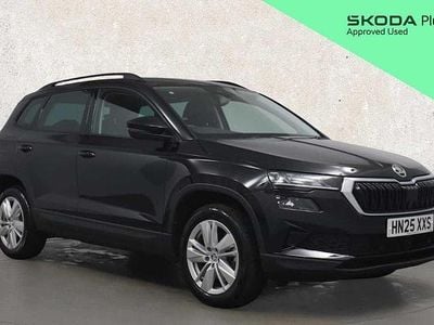 Black magic pearl effect Used 2025 Skoda Karoq SE SUV | £25,041 (Good price)
