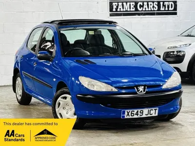 Used Peugeot 206 2000 Blue Hatchback