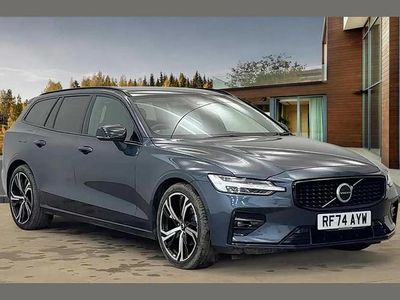 Denim blue Used 2025 Volvo V60 Plus Estate | £30,650 (Fair price)