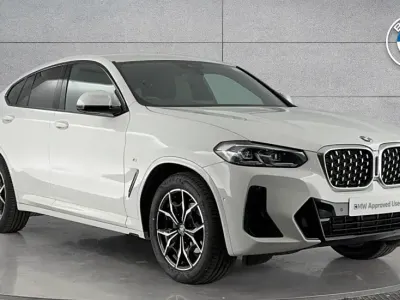 Used BMW X4 M Sport 187 HP (137 kW) 2021 White SUV