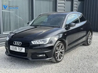 Used Audi A1 Black Edition 95 HP (69 kW) 2018 Black Hatchback