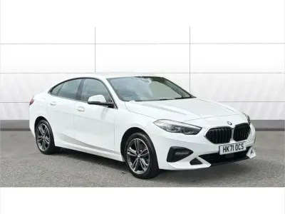 Used BMW 218 Sport Line 134 HP (98 kW) 2021 White Coupe