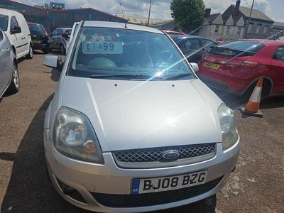 Used Ford Fiesta Zetec 2008 Silver Hatchback