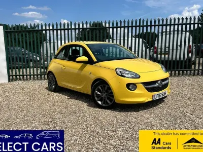 Used Vauxhall Adam Jam 70 HP (51 kW) 2016 Yellow Hatchback
