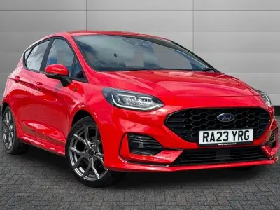 Used Ford Fiesta ST-Line 125 HP (91 kW) 2023 Red Hatchback