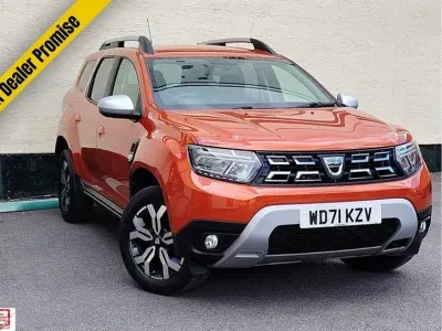 Used Dacia Duster Prestige 100 HP (73 kW) 2022 Orange SUV