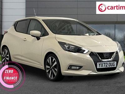 Used Nissan Micra Tekna 92 HP (67 kW) 2022 White Hatchback