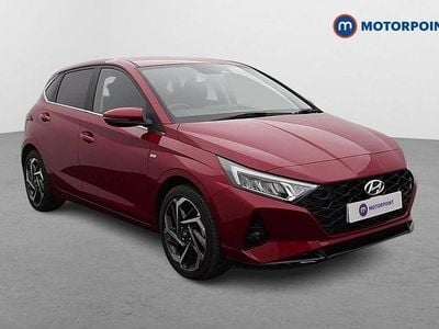 Red Used 2023 Hyundai i20 Premium Hatchback | £16,549 (Fair price)