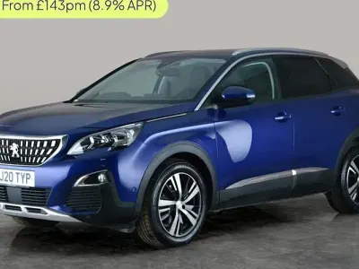 Used Peugeot 3008 Allure 131 HP (96 kW) 2020 Blue SUV