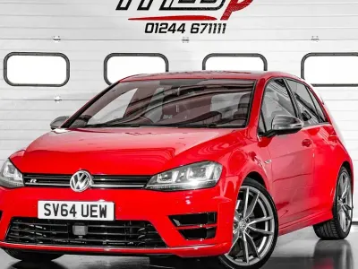 Used VW Golf VII R 300 HP (220 kW) 2014 Red Hatchback