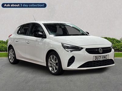 White Used 2021 Vauxhall Corsa Hatchback | £10,146 (Fair price)