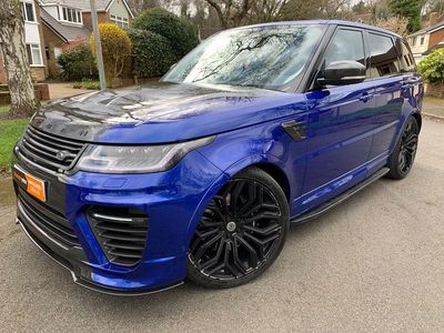 Used Land Rover Range Rover Sport SVR 2019 Blue SUV