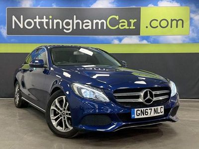 Used Mercedes C220 Premium 170 HP (125 kW) 2017 Blue Sedan
