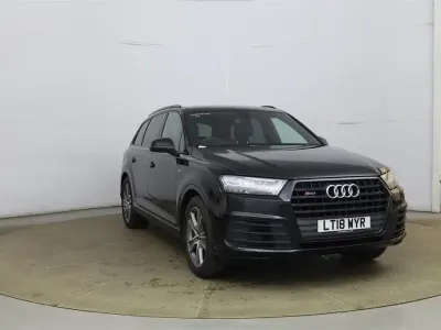 Usado Audi SQ7 Business 435 CV (319 kW) 2018 Negro SUV