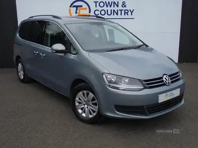 Used VW Sharan SE 140 HP (102 kW) 2015 Grey MPV
