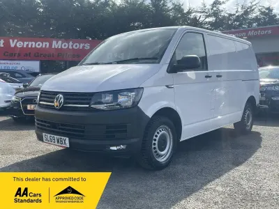 Used VW T6.1 Startline 148 HP (108 kW) 2019 White Van