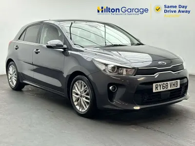Used Kia Rio 100 HP (73 kW) 2019 Grey Hatchback