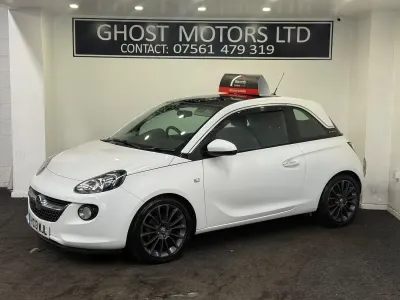 Used Vauxhall Adam Glam 100 HP (73 kW) 2013 White Hatchback