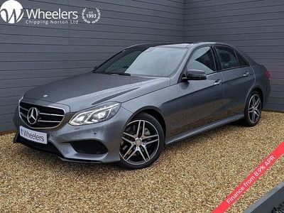 Begagnad Mercedes E350 AMG 258 HK (189 kW) 2016 Grå Sedan
