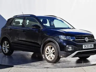 Usado VW T-Cross SE 115 HP (84 kW) 2020 Preto SUV