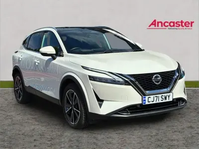 Used Nissan Qashqai Tekna 155 HP (114 kW) 2021 White SUV