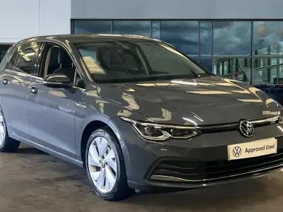 Used VW Golf VII Style 150 HP (110 kW) 2020 Dolphin grey metallic