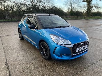 Blue Used 2017 DS Automobiles DS3 Cabriolet Elegance Cabriolet | £4,995 (Fair price)