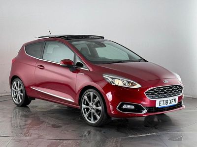 Used Ford Fiesta Vignale 140 HP (102 kW) 2018 Red Hatchback