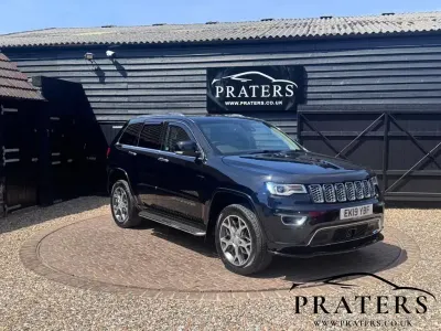 Used Jeep Grand Cherokee Overland 250 HP (183 kW) 2019 Black SUV