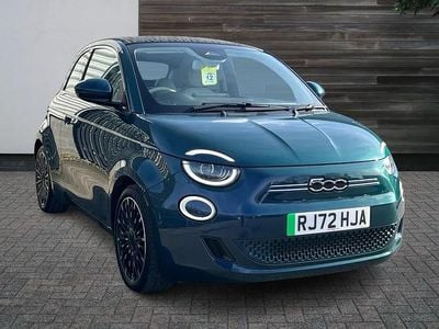 Used Fiat 500e La Prima 86 kW (118 HP) 2022 Green Cabriolet