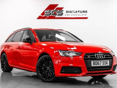 Used Audi A4 Black Edition 354 HP (260 kW) 2017 Red Estate